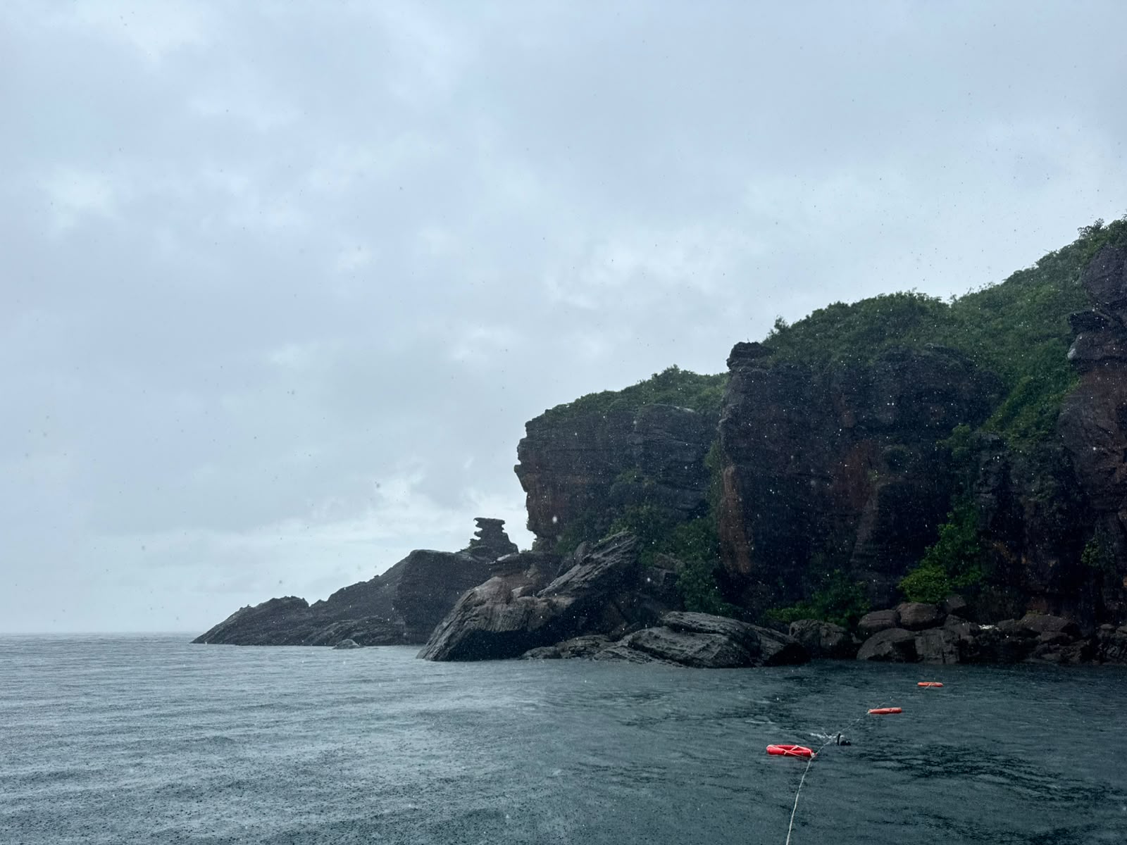 Out on the water for a day of snorkelling around the islands.